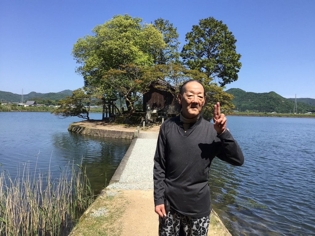 5月　林田にある洲濱神社へ行きました